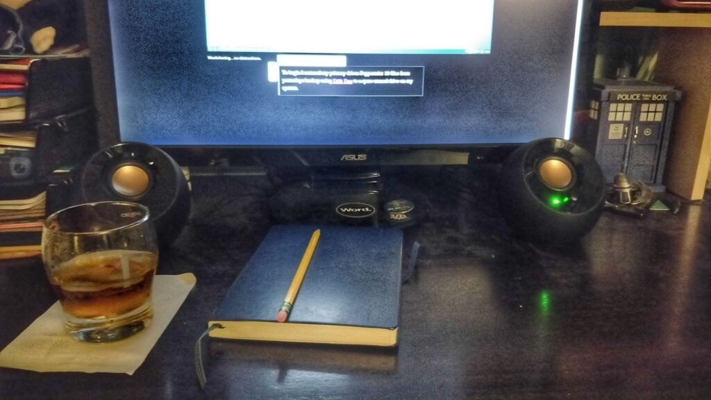My desk surface