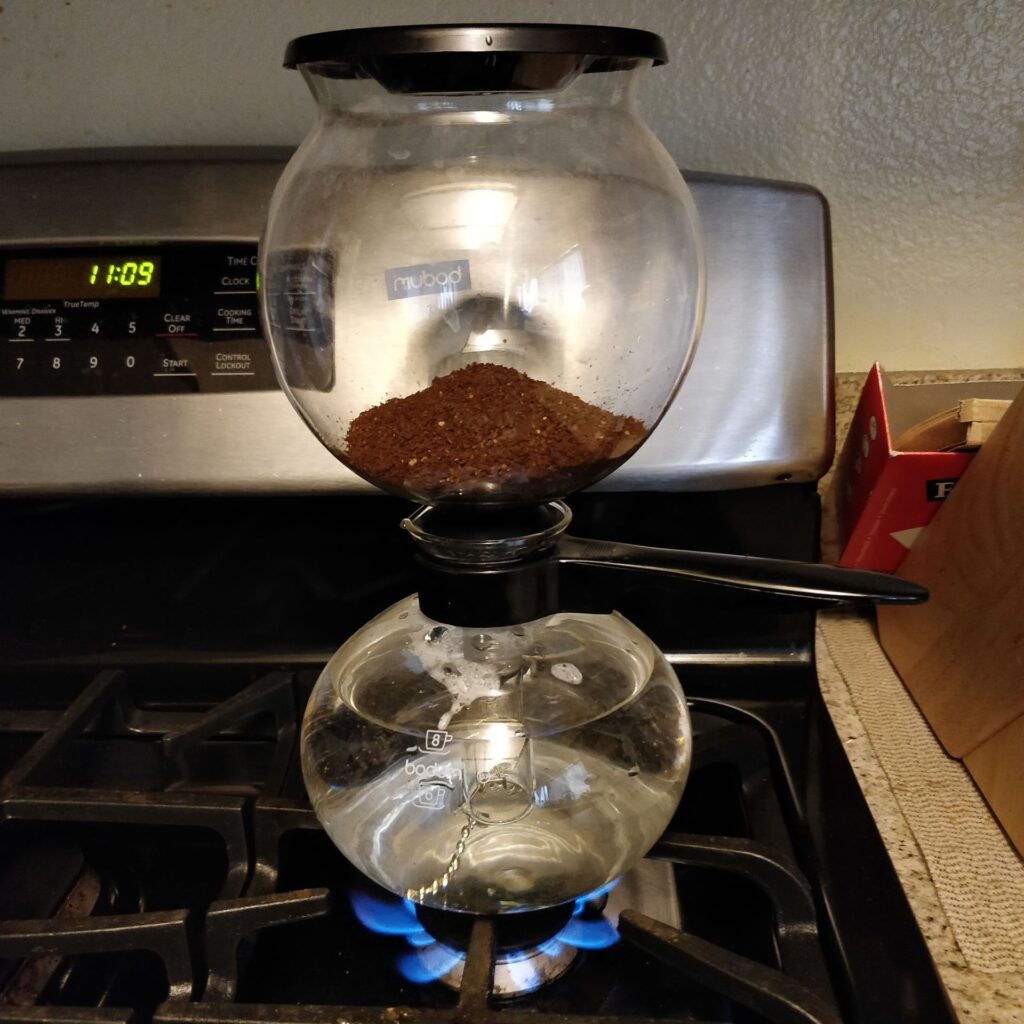 Bodum pebo stove top coffee maker