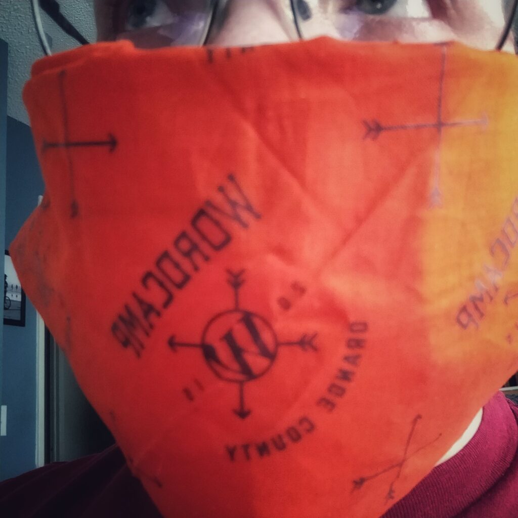 WordCamp Orange County 2015 Bandanna
