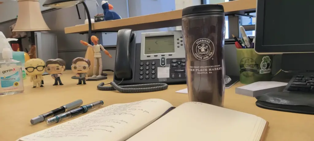 my desk