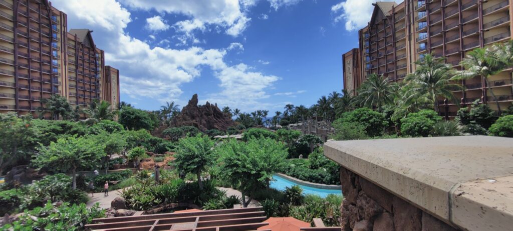 View of Aulani Resort