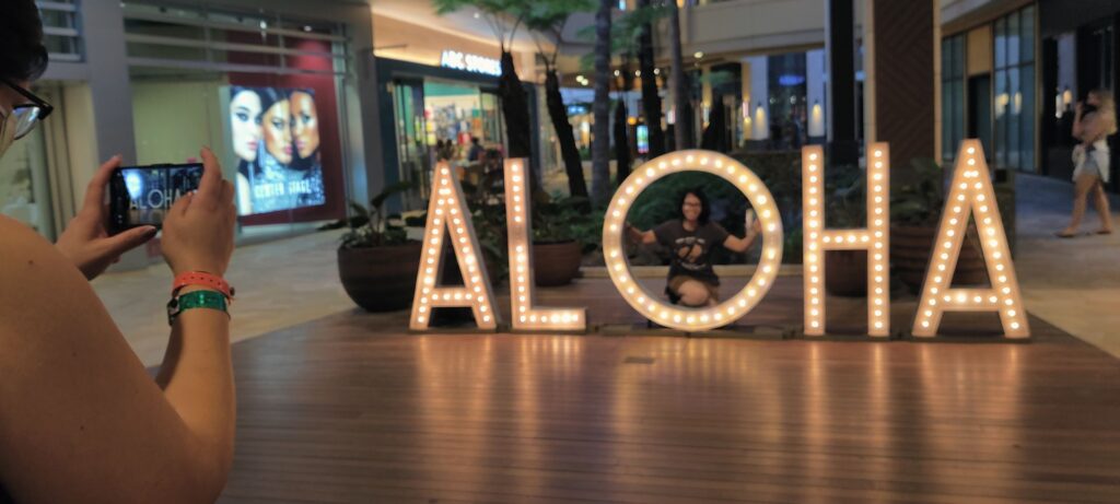 Aloha in lights