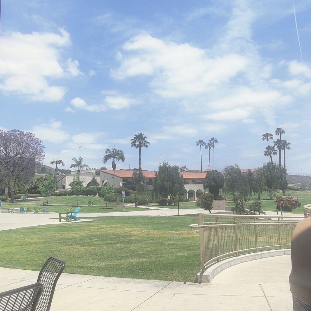 View from the Bronco Student Center at Cal Poly Pomona