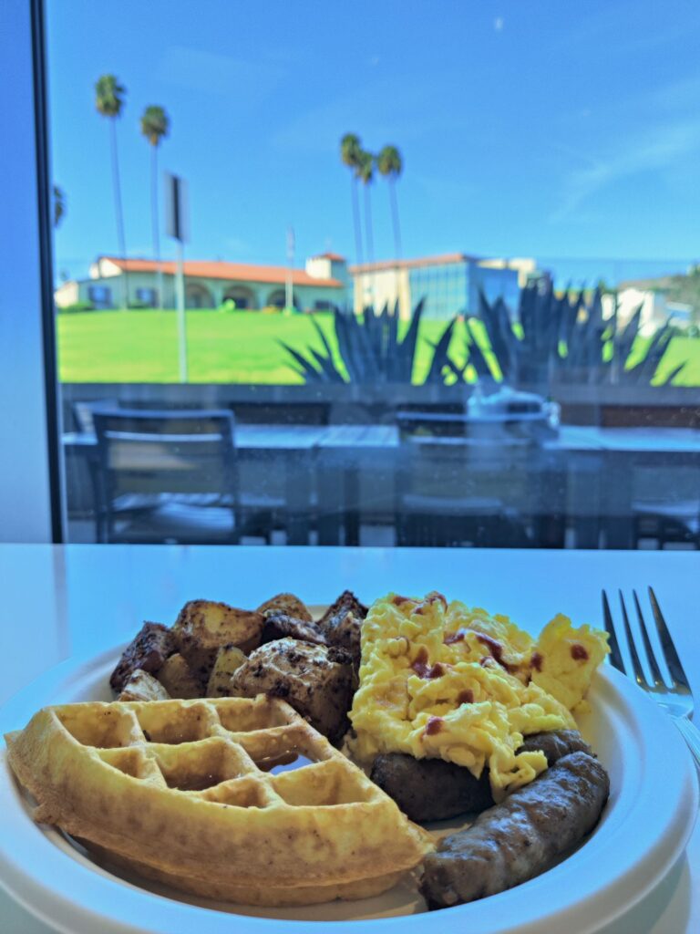 Brunch at Centerpointe on Cal Poly Pomona's campus