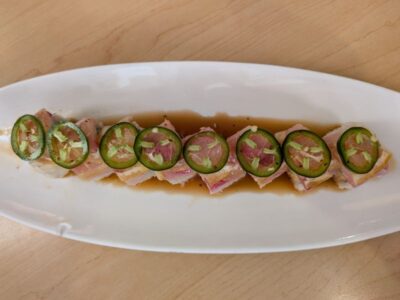 Umi Sushi Roll on a plate