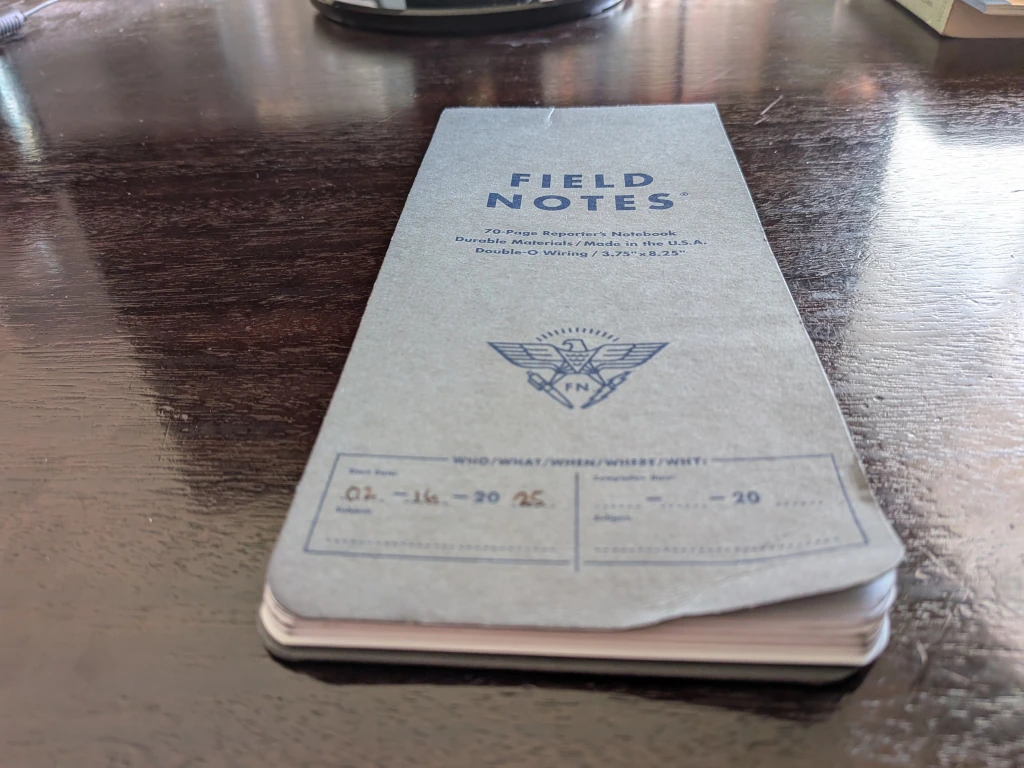 Tip: Writing in a Reporter’s Notebook