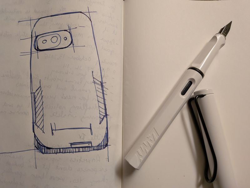 When I get bored I look at the back of my phone